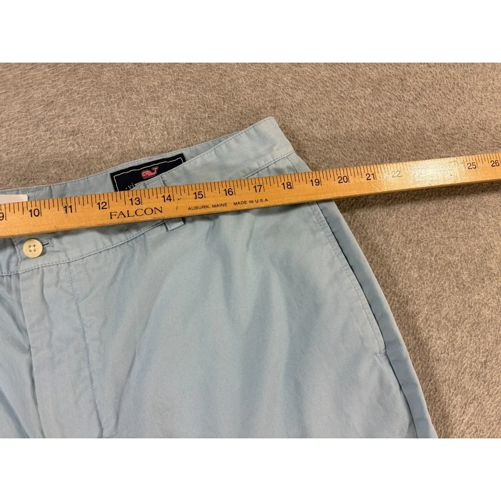 Vineyard Vines Cotton Twill CLUB Shorts (Men's Size 38) Blue - 